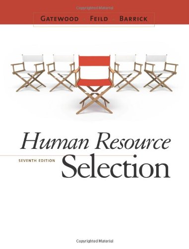 Human Resource Selection (7th Edition) - Orginal Pdf